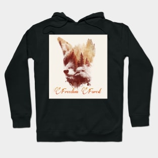 Freedom Forest Fox Hoodie